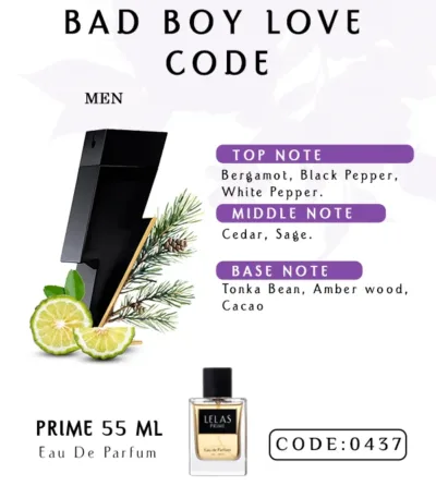 Bad Boy Love Code Perfume Eau de Perfume 55 ML