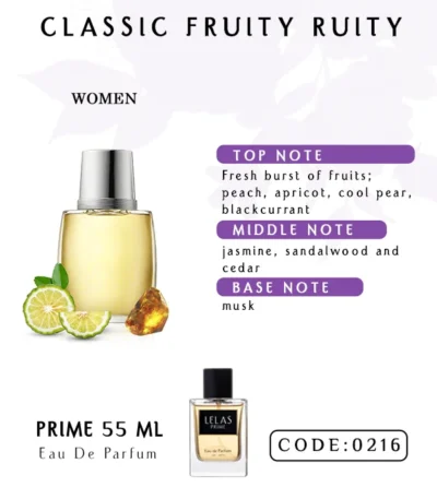 Classic Fruity Ruity Perfume Eau de Perfume 55 ML