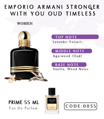 Emporio Armani Stronger With You Oud Timeless Perfume Eau de Perfume 55 ML