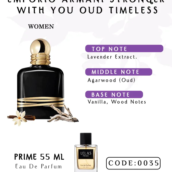 Emporio Armani Stronger With You Oud Timeless Perfume Eau de Perfume 55 ML