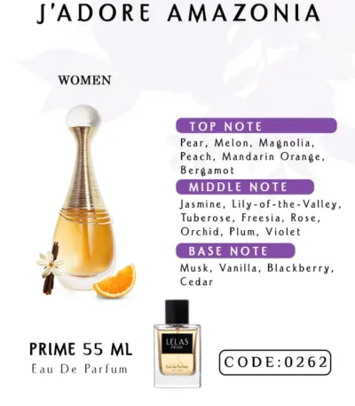 Jadore Amazonia Eau de Perfume 55 ML