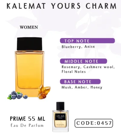 Kalemat Yours Charm Perfume Eau de Perfume 55 ML