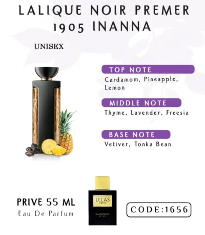 Lalique Noir Premier 1905 Inanna Perfume Eau de Perfume