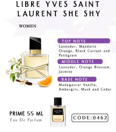 Libre Yves Saint Laurent She Shy Perfume Eau de Perfume 55 ML