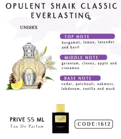 Opulent Shaik Classic Everlasting Perfume Eau de Perfume 55 ML