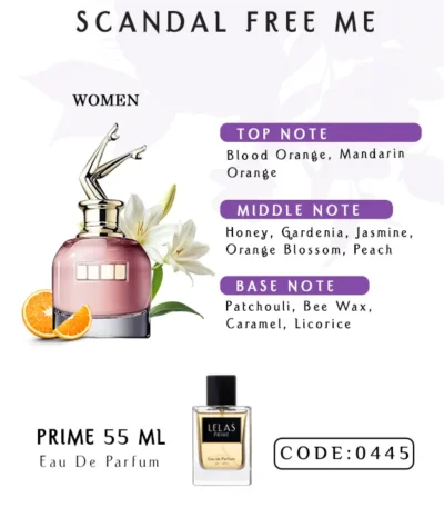 Scandal Free Me Perfume Eau de Perfume 55 ML