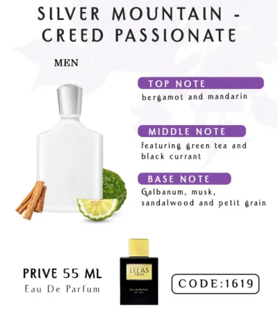 Silver Mountain Creed Passionate Perfume Eau de Perfume 55 ML