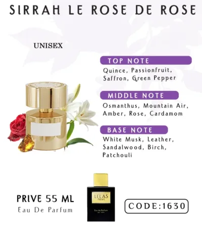 Sirrah Le Rose De Rose Perfume Eau de Perfume 55 ML