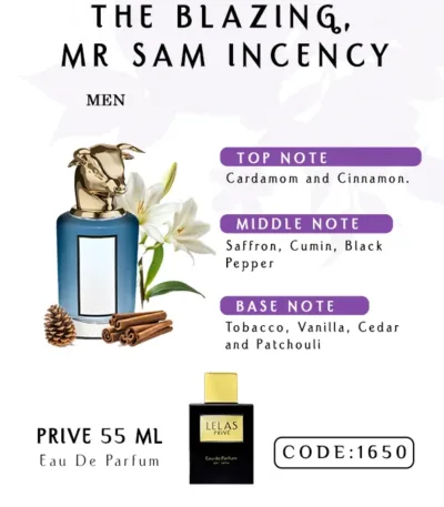 The Blazing Mr Sam Incency Perfume Eau de Perfume 55 ML