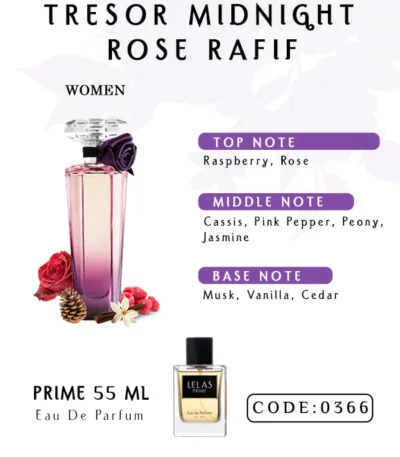 Tresor Midnight Rose Rafif Eau de Perfume 55 ML