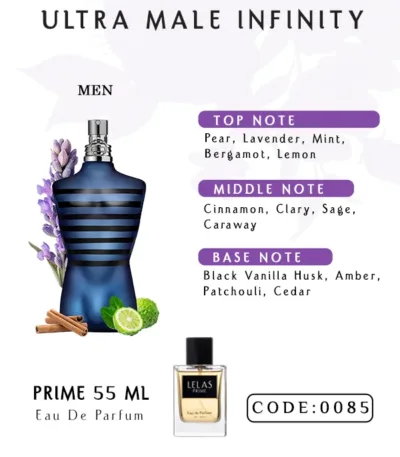 Ultra Male Infinity Perfume Eau de Perfume 55 ML