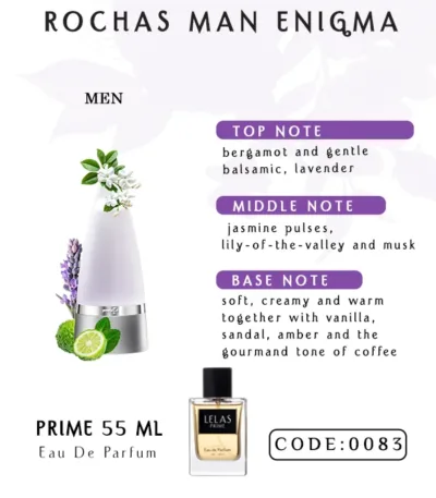 Rochas Man Enigma Eau de Perfume 55 ML