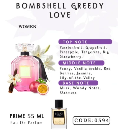 Bombshell Greedy Love Perfume 55 ML