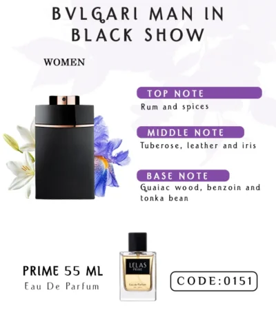 Bvlgari Man In Black Show Eau de Perfume 55 ML