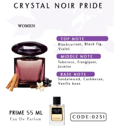 Crystal Noir Pride Perfume Eau de Perfume 55 ML