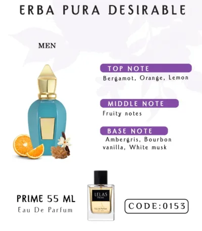 Erba Pura Desirable Eau de Perfume 55 ML