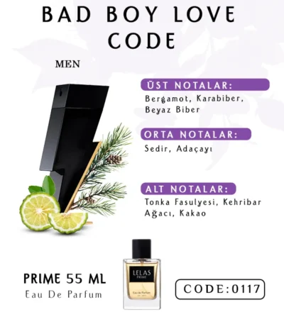 Bad Boy Love Code Perfume Eau de Perfume 55 ML