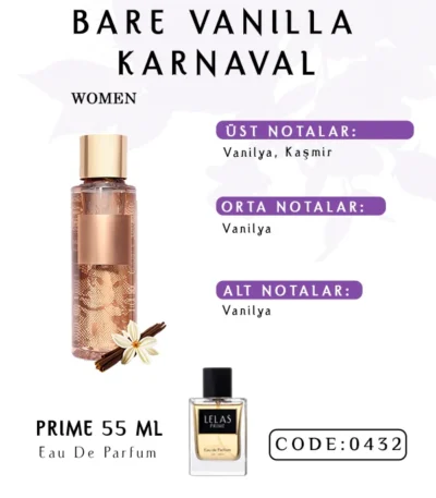 Bare Vanilla Karnaval Perfume 55 ML