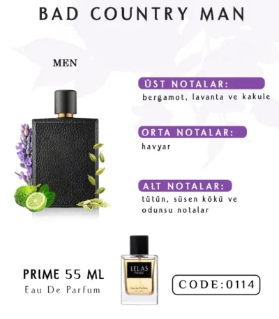 Bad Country Man Perfume 55 ML