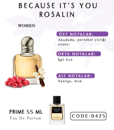 Because It’s You Rosalin Perfume Eau de Perfume 55 ML
