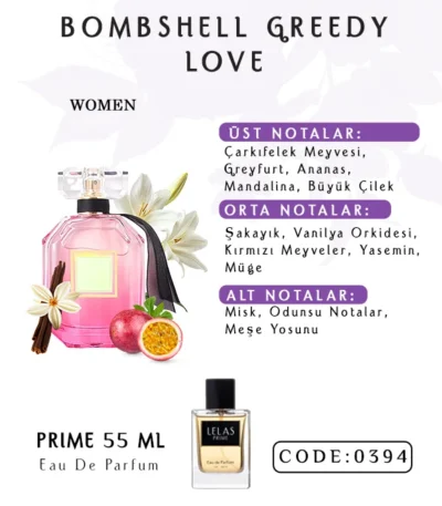 Bombshell Greedy Love Perfume 55 ML