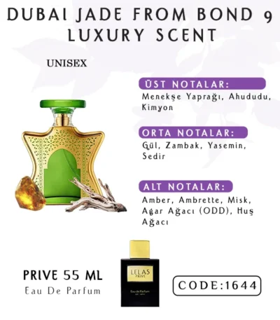 Dubai Jade Luxury Scent Perfume Eau de Perfume 55 ML