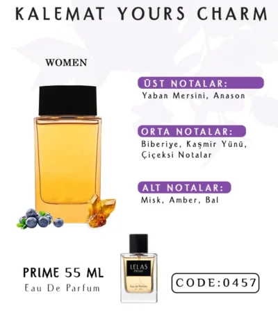 Kalemat Yours Charm Perfume Eau de Perfume 55 ML