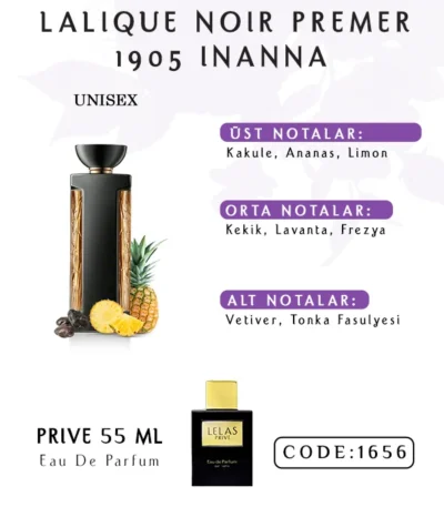 Lalique Noir Premier 1905 Inanna Perfume Eau de Perfume