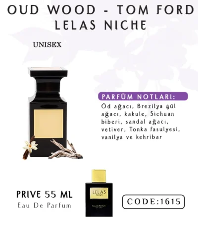 Oud Wood Tom Ford Lelas Niche Oud Perfume Eau de Perfume 55 ML