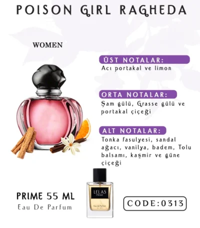 Poison Girl Ragheda Perfume Eau de Perfume 55 ML