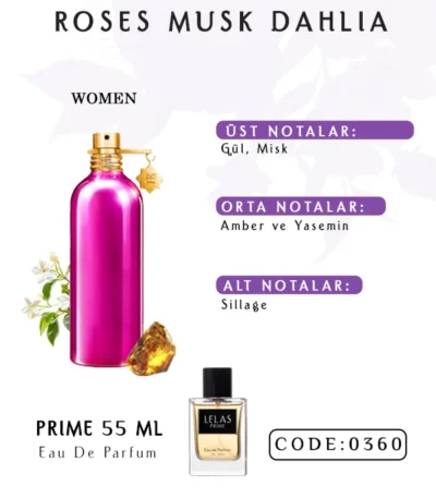 Roses Musk Dahlia Eau de Perfume 55 ML