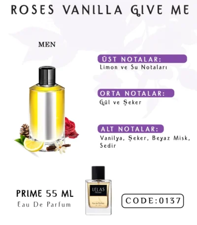 Roses Vanilla Give Me Eau de Perfume 55 ML