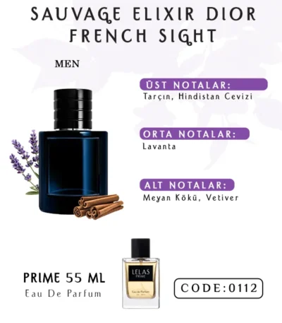 Sauvage Elixir Dior French Sight Perfume Eau de Perfume 55 ML