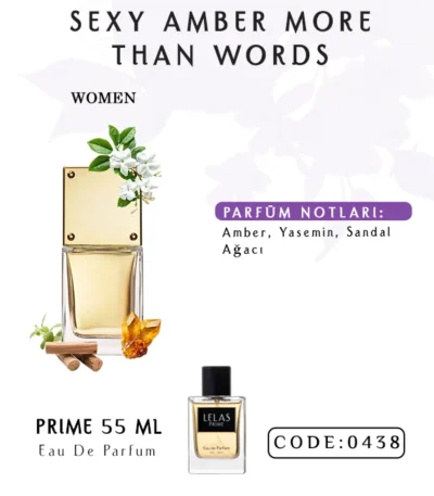 Sexy Amber More Than Words Perfume Eau de Perfume 55 ML