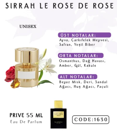 Sirrah Le Rose De Rose Perfume Eau de Perfume 55 ML