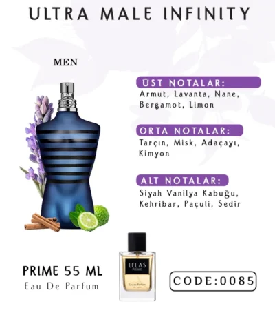 Ultra Male Infinity Perfume Eau de Perfume 55 ML